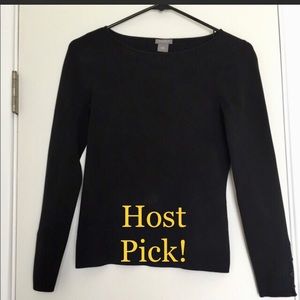 Black Ann Taylor Sweater